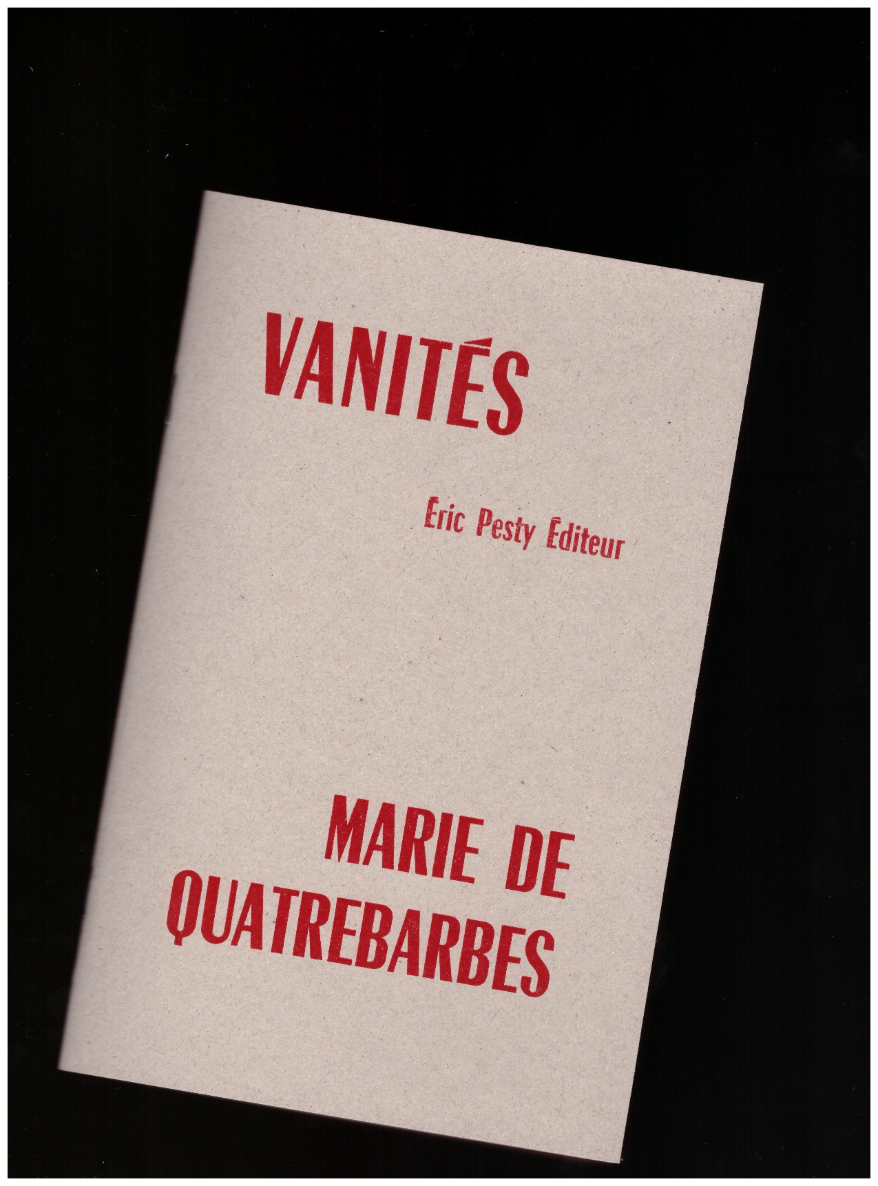 DE QUATREBARBES, Marie - Vanités